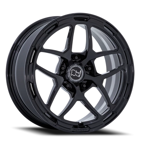 Black Rhino Stallberg Forged 18x8 +20 5x130mm 71.6mm Gloss Black
