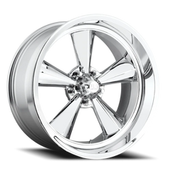 US Mags Standard U104 17x8 +1 5x120.65mm 72.56mm Chrome