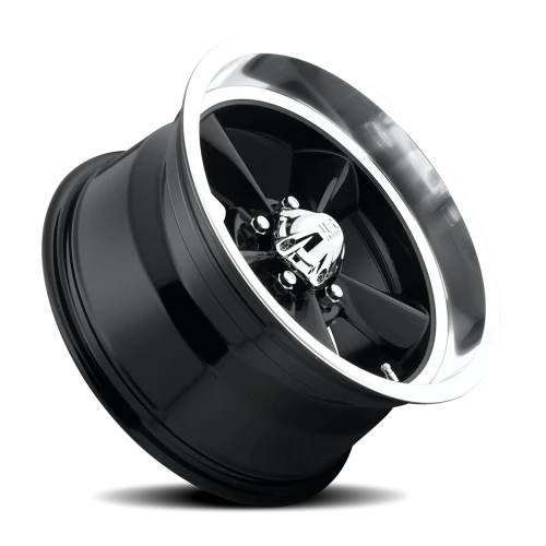 US Mags Standard U107 17x7 +1 5x120.65mm 72.56mm Gloss Black