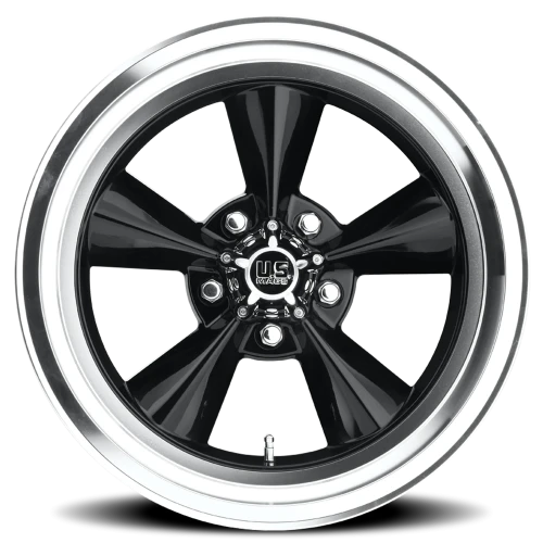 US Mags Standard U107 17x8 +1 5x120.65mm 72.56mm Gloss Black