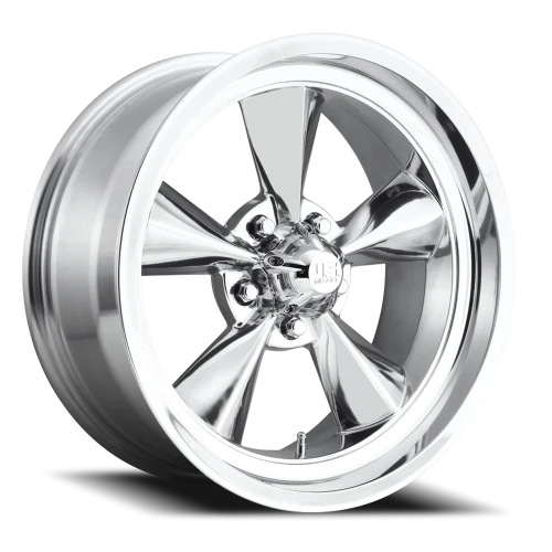 US Mags Standard U108 15x8 +1 5x120.65mm 72.56mm Polished