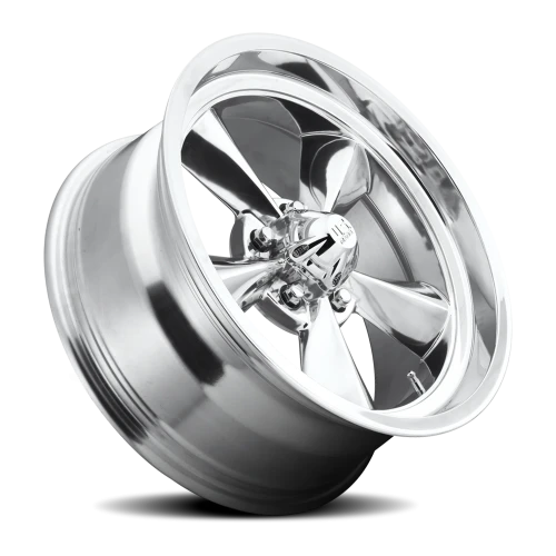 US Mags Standard U108 15x8 +1 5x120.65mm 72.56mm Polished