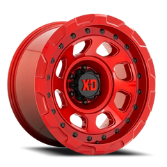 XD Series Storm XD861 RD 20x9 +18 6x135mm 87.1mm Candy Red