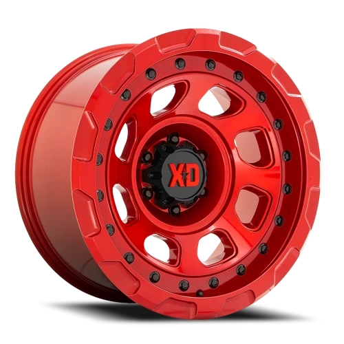 XD Series Storm XD861 RD 17x9 +0 6x139.7mm 106.1mm Candy Red