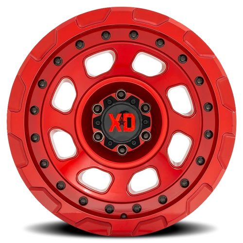 XD Series Storm XD861 RD 20x9 +0 6x139.7mm 106.1mm Candy Red