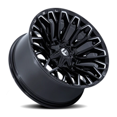 Fuel Strike FC865 BE 22x12 -44 8x180mm 124.2mm Gloss Black Milled