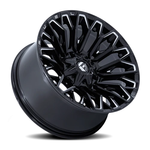 Fuel Strike FC865 BE 22x10 -18 5x127mm 87.1mm Gloss Black Milled