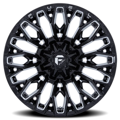 Fuel Strike FC865 BE 20x10 -18 5x127mm 87.1mm Gloss Black Milled