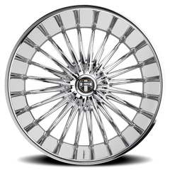 DUB Suave S140 26x9.5 +30 6x135mm 87.1mm Chrome