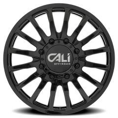 Cali Offroad Summit Dually 9110D GB 22x8.25 +115 8x165.1mm 121.3mm Gloss Black