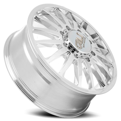 Cali Offroad Summit Dually 9110D PO 22x8.25 +115 8x210mm 154.2mm Polished  Milled Spokes