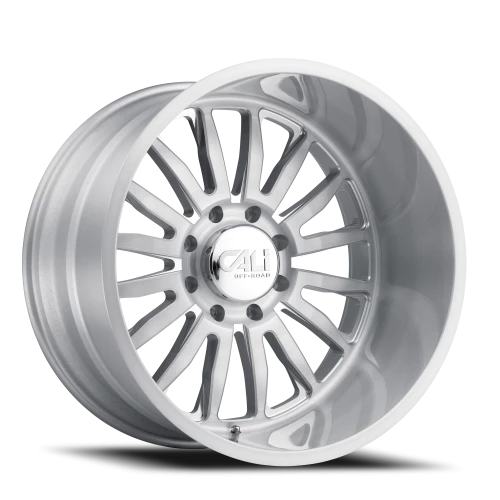 Cali Offroad Summit 9110 SL 20x12 -51 8x180mm 124.1mm Brushed  Clear Coat