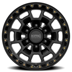 KMC Summit KM718 SB 17x8.5 +0 5x150mm 110.1mm Satin Black