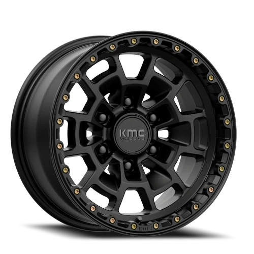 KMC Summit KM718 SB 16x8 +0 6x120mm 66.9mm Satin Black