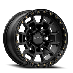 KMC Summit KM718 SB 16x8 +0 6x139.7mm 106.1mm Satin Black