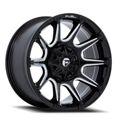 Fuel Super C FC880 BE 20x9 +1 6x135mm 106.1mm Gloss Black Milled
