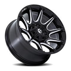 Fuel Super C FC880 BE 20x9 +1 8x165.1mm 125.1mm Gloss Black Milled