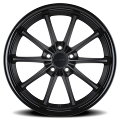 TSW Sweep MB 19x9.5 +20 5x114.3mm 76.1mm Matte Black Gloss Black Lip