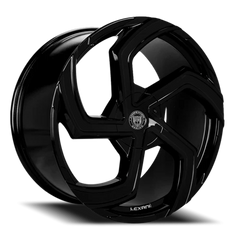 Lexani Wheels Swift-5 671 FB 20x8.5 +35 5x108mm 74.1mm Gloss Black