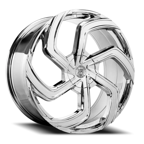 Lexani Wheels Swift-6 672 C 24x10 +20 5x139.7mm 78mm Chrome