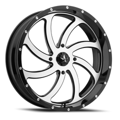 MSA Switch M36 GBM 18x7 +0 4x137mm 112mm Gloss Black Machined Face