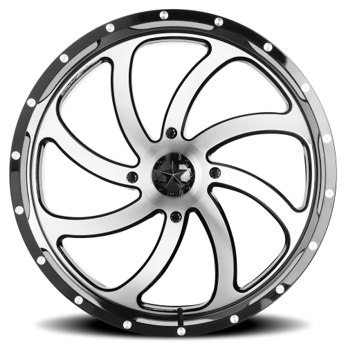 MSA Switch M36 GBM 24x7 +0 4x137mm 112mm Gloss Black Machined Face