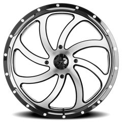 MSA Switch M36 GBM 18x7 +0 4x137mm 112mm Gloss Black Machined Face