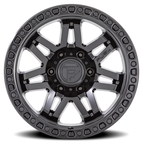 Fuel Syndicate D810 17x9 -12 6x139.7mm 106.1mm Blackout