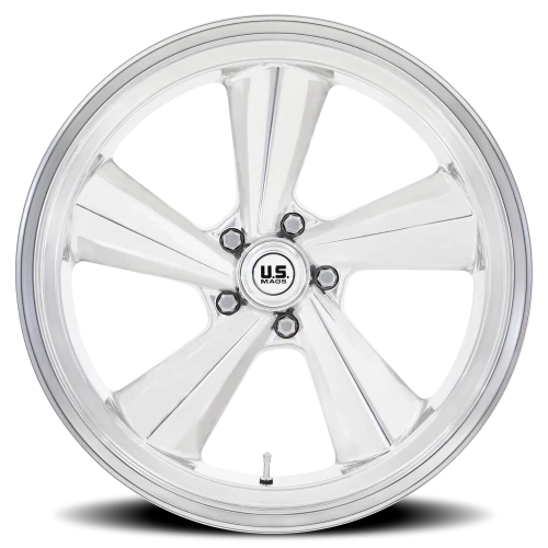 US Mags TS U135 22x9 +15 5x127mm 78.1mm Polished