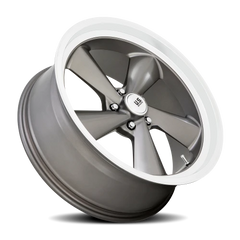 US Mags TS U137 22x10.5 +0 5x127mm 78.1mm Anthracite Diamond Cut Lip