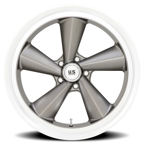 US Mags TS U137 22x10.5 +0 5x127mm 78.1mm Anthracite Diamond Cut Lip