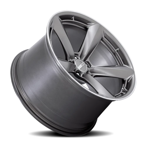 American Racing TTF GY 20x9.5 +15 5x115mm 72.56mm Matte Anthracite Machined Lip