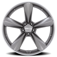 American Racing TTF GY 20x9.5 +15 5x115mm 72.56mm Matte Anthracite Machined Lip