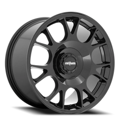 Rotiform TUF-R R187 19x8.5 +45 5x108mm 72.6mm Gloss Glossy Black