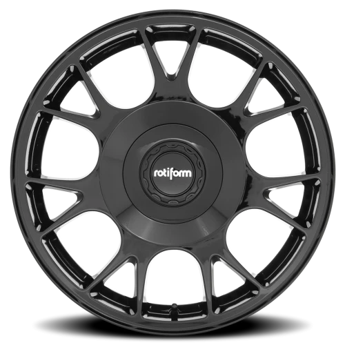 Rotiform TUF-R R187 20x8.5 +45 5x112mm 72.7mm Gloss Glossy Black