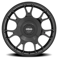 Rotiform TUF-R R187 20x10.5 +40 5x108mm 72.6mm Gloss Glossy Black