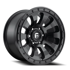 Fuel Tactic D630 17x9 -12 6x139.7mm 108mm Matte Black