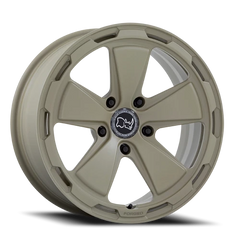 Black Rhino Taiga Forged 18x8 +20 5x130mm 71.6mm Matte Stone Gray