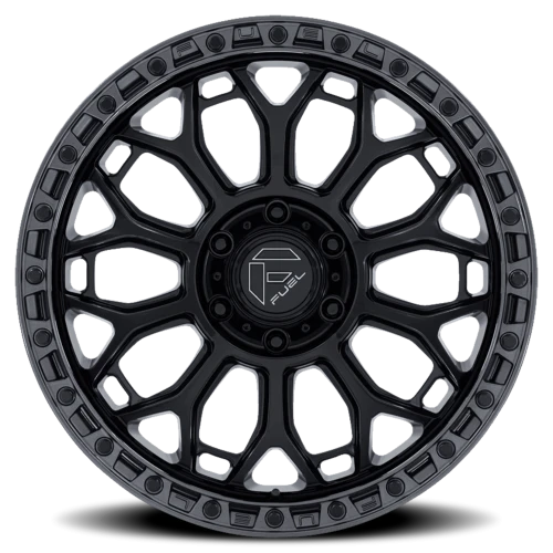 Fuel Talon FC901BA 17x9 +1 5x127mm 71.5mm Gloss Black Gunmetal Lip