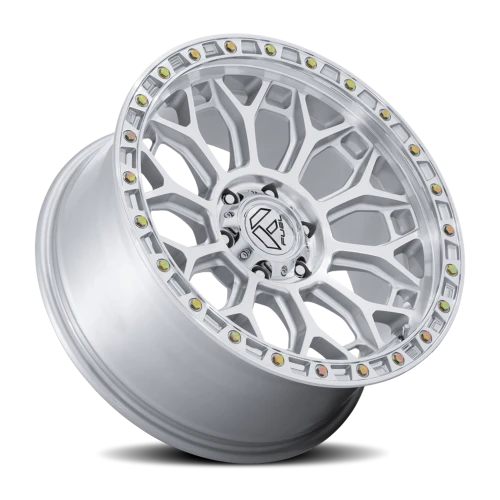 Fuel Talon FC901SD 17x9 +1 5x127mm 71.5mm Gloss Silver Machined Face