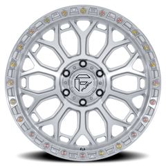 Fuel Talon FC901SD 17x9 +1 5x127mm 71.5mm Gloss Silver Machined Face