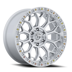 Fuel Talon FC901SD 17x9 +1 6x135mm 87.1mm Gloss Silver Machined Face