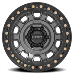 KMC Tank Beadlock KM236 GY 17x9 -15 5x127mm 71.5mm Anthracite