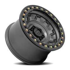 KMC Tank Beadlock KM236 GY 17x9 -38 6x139.7mm 108mm Anthracite
