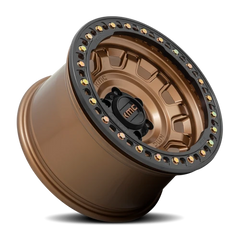 KMC Tank Beadlock KM236 MB 17x9 -15 6x139.7mm 108mm Matte Bronze