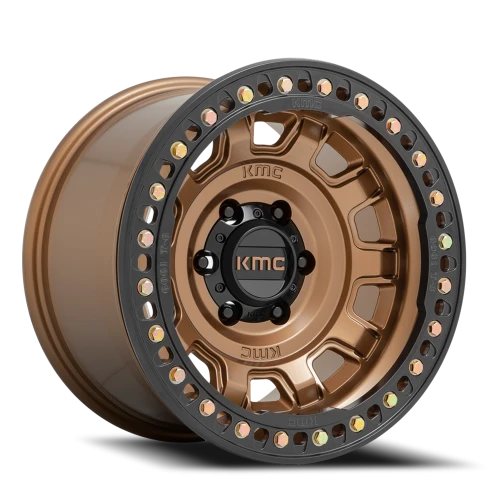 KMC Tank Beadlock KM236 MB 17x9 -38 8x170mm 125.1mm Matte Bronze