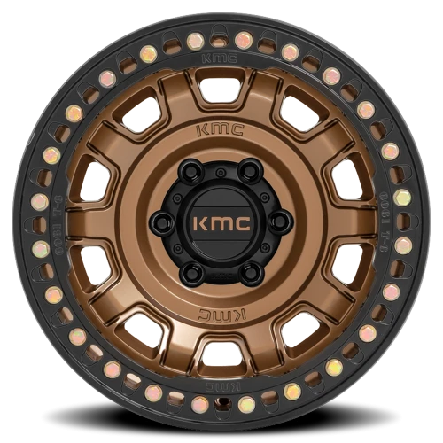 KMC Tank Beadlock KM236 MB 17x9 -38 8x170mm 125.1mm Matte Bronze