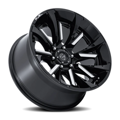 Fuel Tantrum FC895BE 22x10 -18 6x135mm 87.1mm Gloss Black Milled