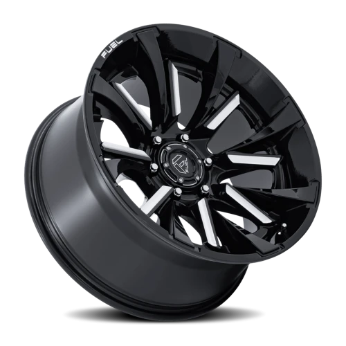 Fuel Tantrum FC895BE 22x10 +10 8x165.1mm 125.1mm Gloss Black Milled