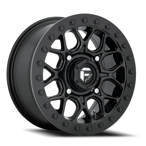 Fuel Tech Beadlock UTV D916 15x7 +38 4x136mm 110.2mm Matte Black Beadlock